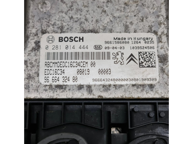 Řídící jednotka 9666432480, 9661586080   Peugeot Bipper 2010