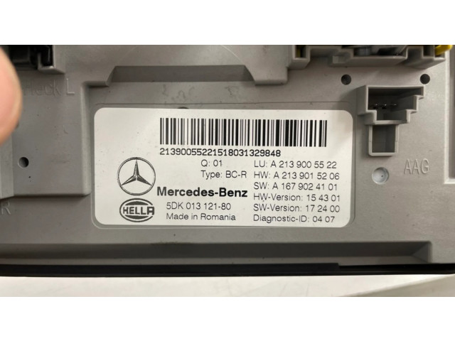 Блок комфорта A2139005522, 5DK013121   Mercedes-Benz E W213   