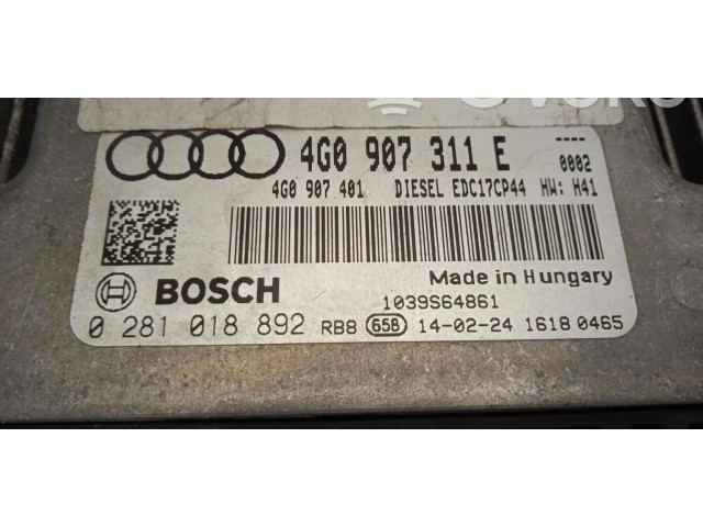 Řídící jednotka    Audi A6 S6 C7 4G 2014