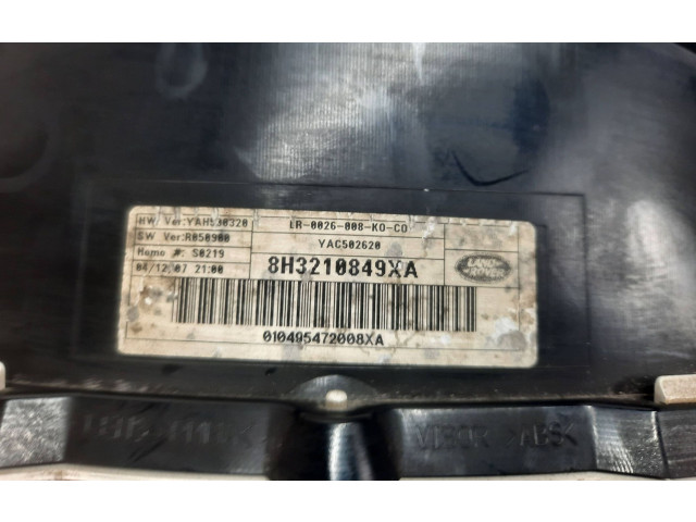 Панель приборов 8H3210849XA, YAC502620   Land Rover Range Rover Sport L320       