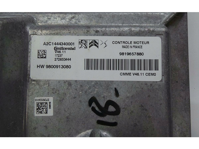 Řídící jednotka 272653444, A2C1444340001   Opel Crossland X 2018