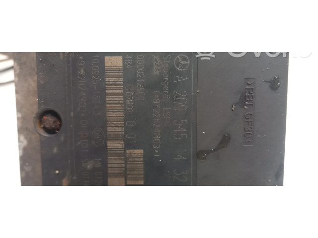 Jednotka ABS 0265202493, A0044311412H   Mercedes-Benz CLK A209 C209 2005