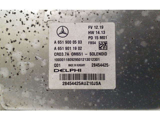Řídící jednotka A6519000503, A6519011902   Mercedes-Benz CLS C218 X218 2015