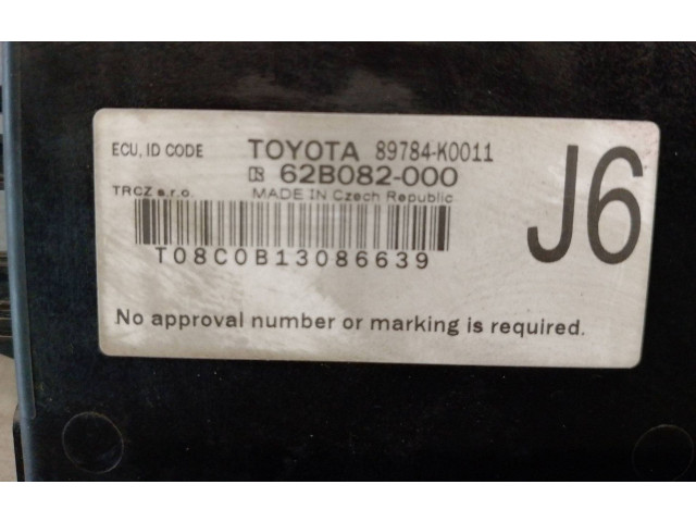 Блок управления 89784K0011, 62B082000   Toyota Yaris