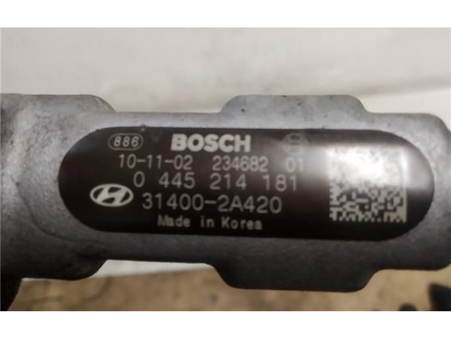 Vstřikovací lišta 314002A420, 314002A420   Hyundai Tucson LM    D4FD 