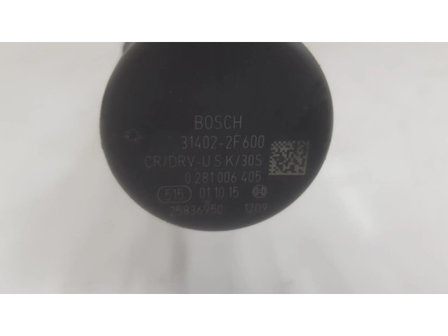 Vstřikovací lišta 0445214323, 314002A650   Hyundai i30  pro naftový motor 1.6  