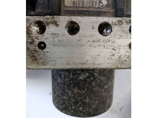 Jednotka ABS 0265231317, 474L1261103   Nissan Primera 2000