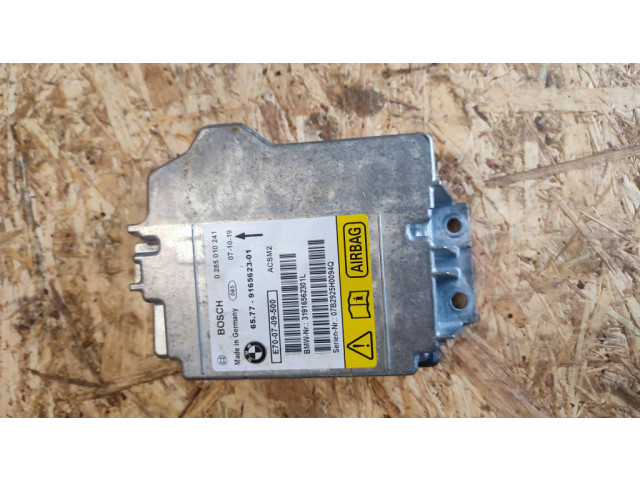 Блок подушек безопасности 9165623, 0285010241   BMW X5 E70