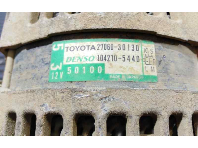 Генератор 2706030130, 1042105440   Toyota Land Cruiser (J150)      