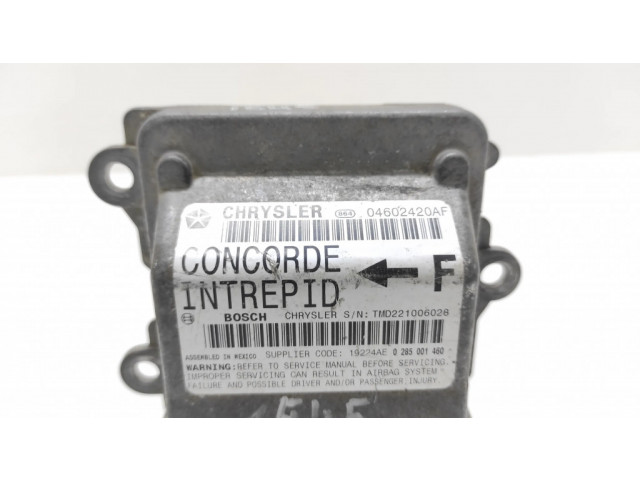 Блок подушек безопасности 04602420AF, 0285001460   Dodge Intrepid