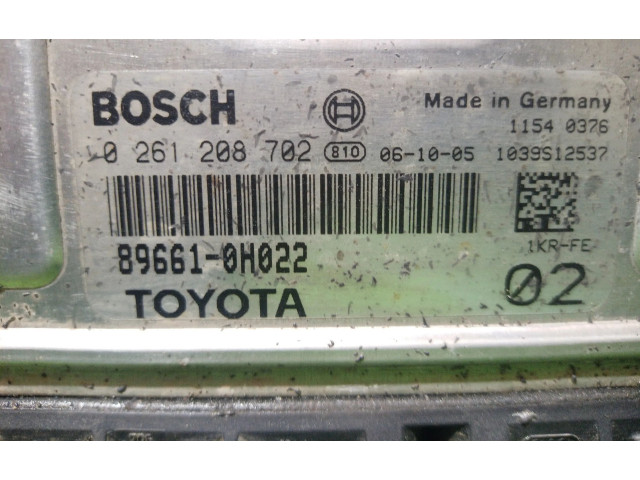 Řídící jednotka 0261208702, 0261208702   Peugeot 107 2006