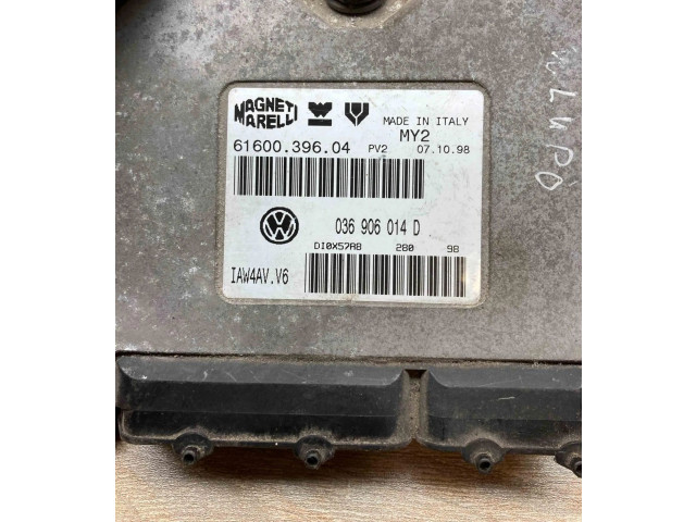Блок управления двигателем ECU 036906014D, 6160039604   Volkswagen Lupo
