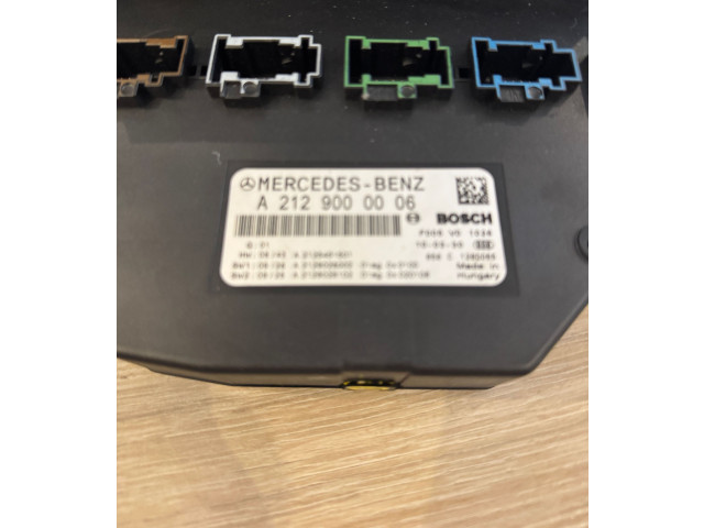   Pojistková skříňka A2129000006, 2129000006   Mercedes-Benz E W212 2011
