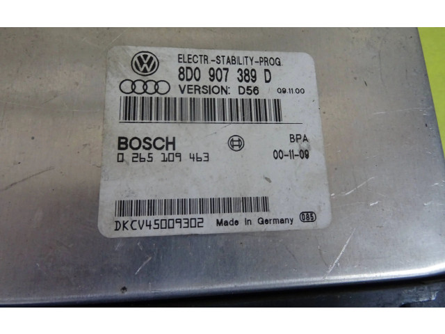 Блок управления климат-контролем 8D0907389D   Audi A6 S6 C5 4B
