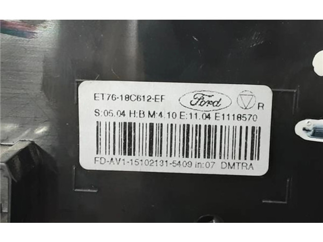 Блок управления климат-контролем ET7618C612EF, ET7618C612EF   Ford Tourneo