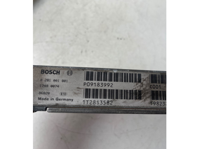 Řídící jednotka 0281001801, 1T28S3582   Volvo S70  V70  V70 XC 1998