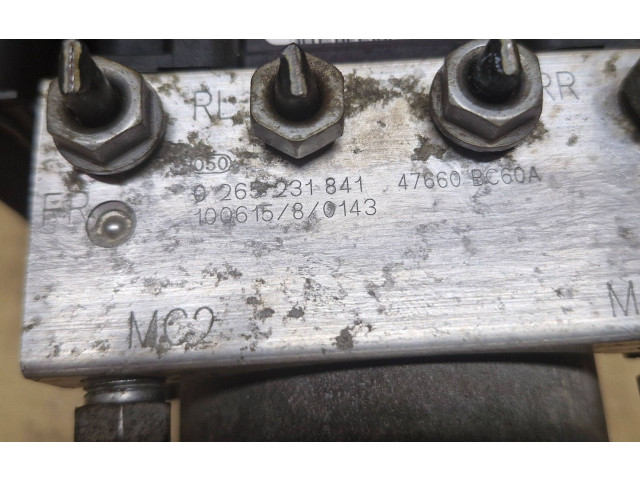 Jednotka ABS 47660BC60A, 0265231841   Nissan Micra 2010