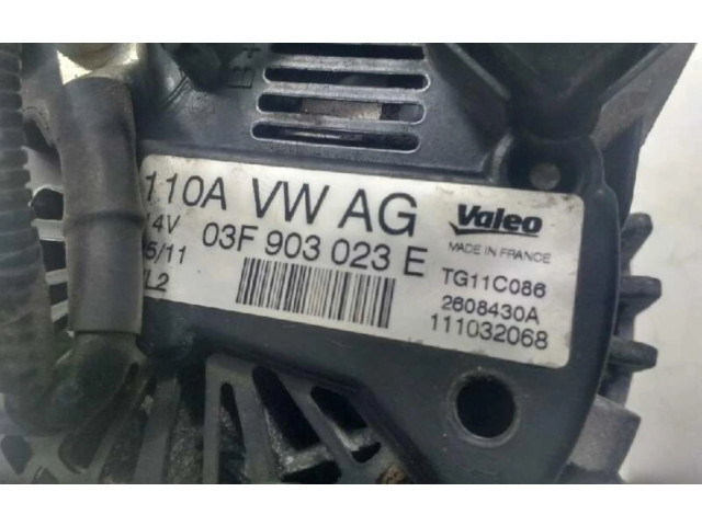 Генератор 03F903023E   Skoda Fabia Mk2 (5J)  