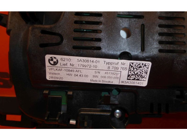Přístrojová deska  BMW 3 G20 G21 2020 8709765, 62105A3061401  
