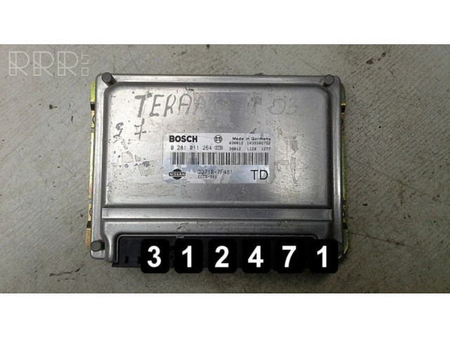 Řídící jednotka 0281011264   Nissan Terrano 2003