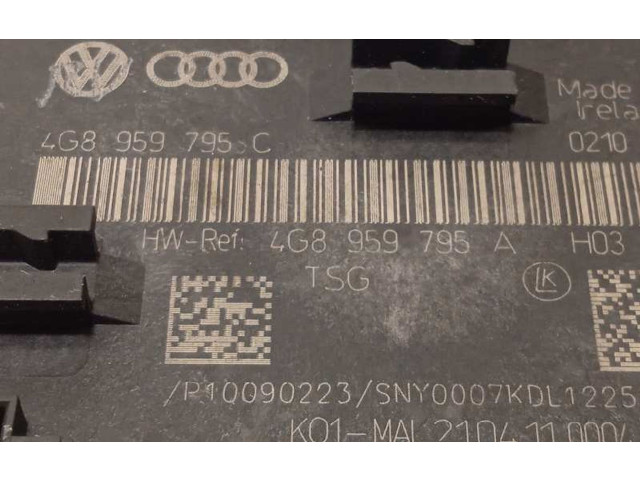 Комфортный модуль    4G8959795C, 4G8959795A   Audi A6 C7