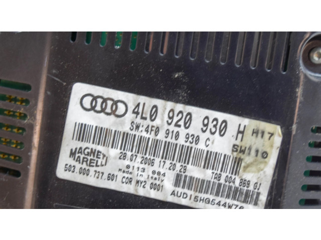 Панель приборов 4F0910930C, 503000737601   Audi Q7 4L       