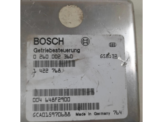 Řídící jednotka 0260002360, 1422768   BMW 7 E38 1998