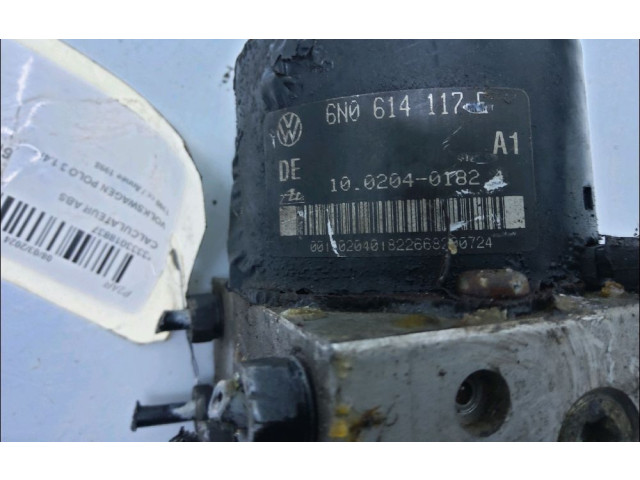 Блок управления АБС 6N0614117E, 6N0614117E   Volkswagen Polo III 6N 6N2 6NF