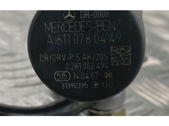 Vstřikovací lišta A6460701195, 000591   Mercedes-Benz C W203    OM 646.963 