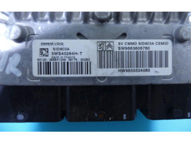 Řídící jednotka 9663606780, IMPRK1333155   Peugeot 407 2005