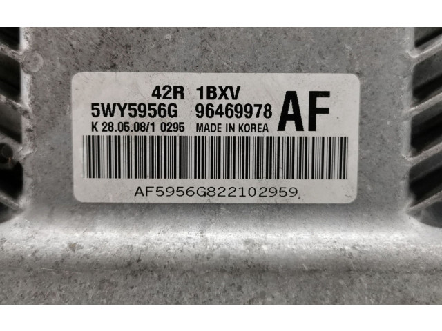 Řídící jednotka 96469978AF, 5WY5956G   Chevrolet Aveo 2008