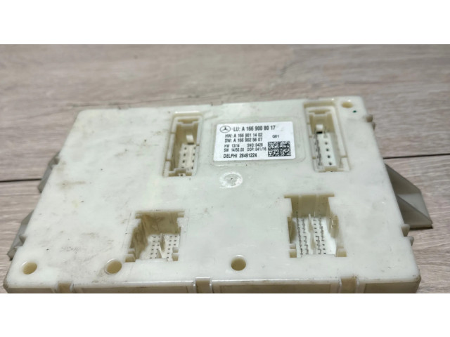 Модуль управления BSM A1669008017, A1669025607   Mercedes-Benz ML W166    