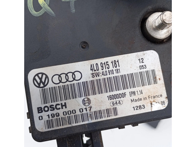 Блок управления 4L0915181, 4L0910181   Audi Q7 4L