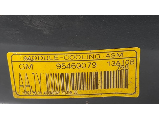 Вентилятор радиатора     95460079, F00S3D2018    Chevrolet Aveo 1.2