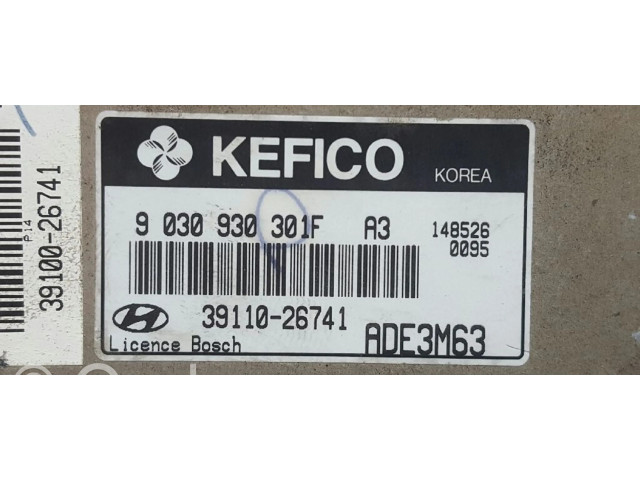 Řídící jednotka 3911026741, 9030930301F   Hyundai Accent 2002