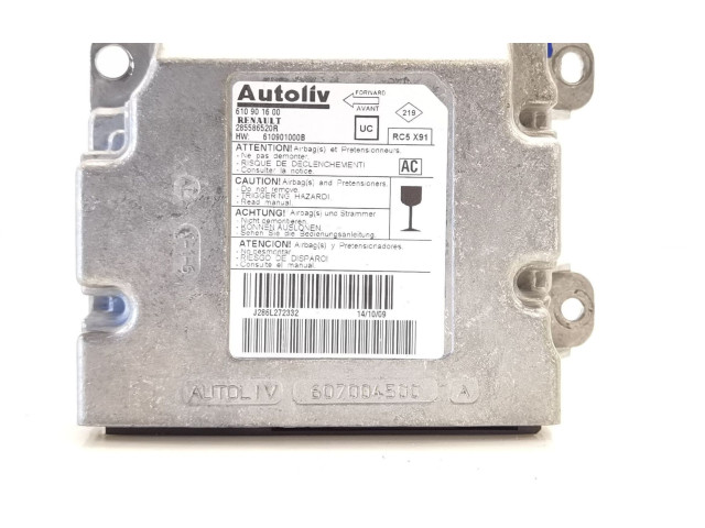 Блок подушек безопасности 285586520R, 610901600   Renault Laguna III