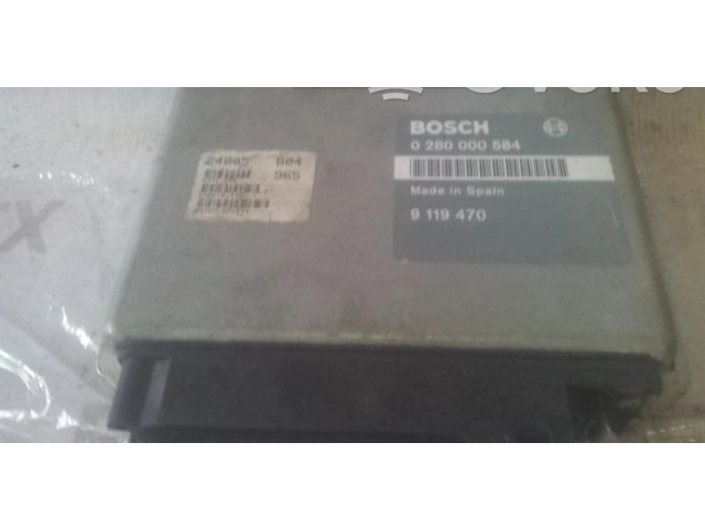 Блок управления двигателя 0280000584, 9119470   Saab 9000 CS