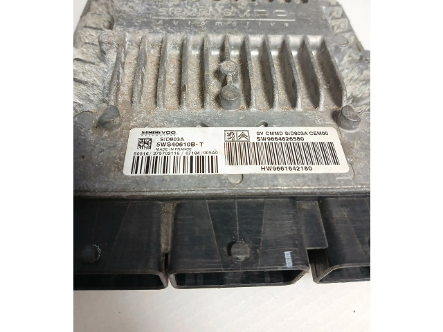 Řídící jednotka 9664626580, 5WS40610BT   Peugeot 807 2007
