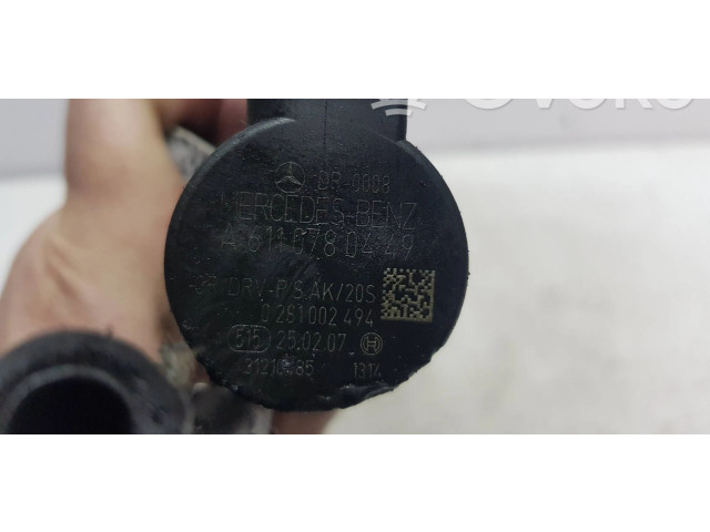 Vstřikovací lišta A6400702095, A6110780449   Mercedes-Benz A W169     