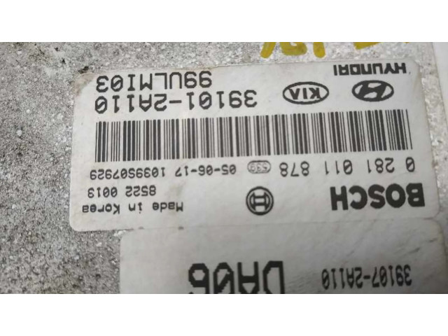 Řídící jednotka 0281011878, 391012A110   KIA Cerato 2005