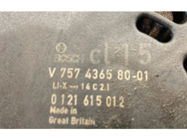 Генератор V757436580, 0121615012   Mini One - Cooper Coupe R56      