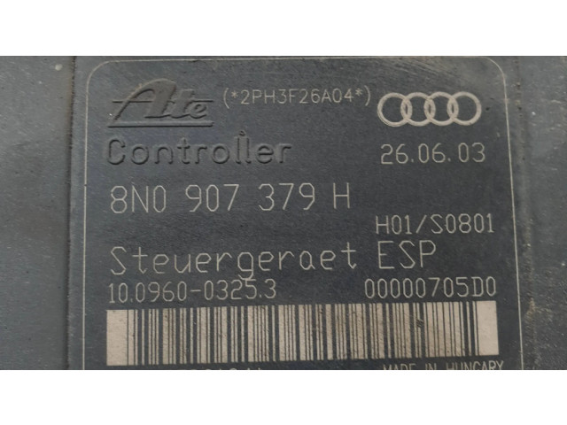 Блок АБС 8N0907379H, 00000705D0   Audi  TT Mk1  1999-2006 года