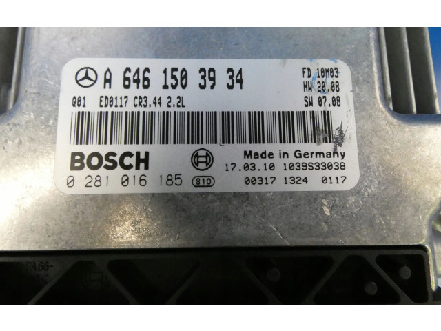 Блок управления двигателя A6461503934   Mercedes-Benz CLC CL203