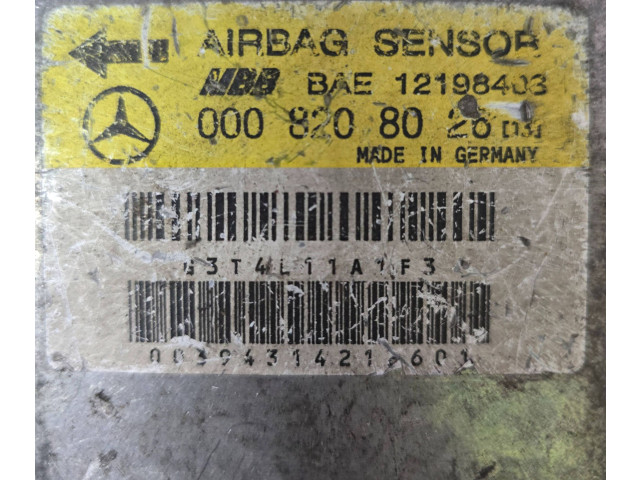 Блок подушек безопасности 0008208026, 12198403   Mercedes-Benz C W202