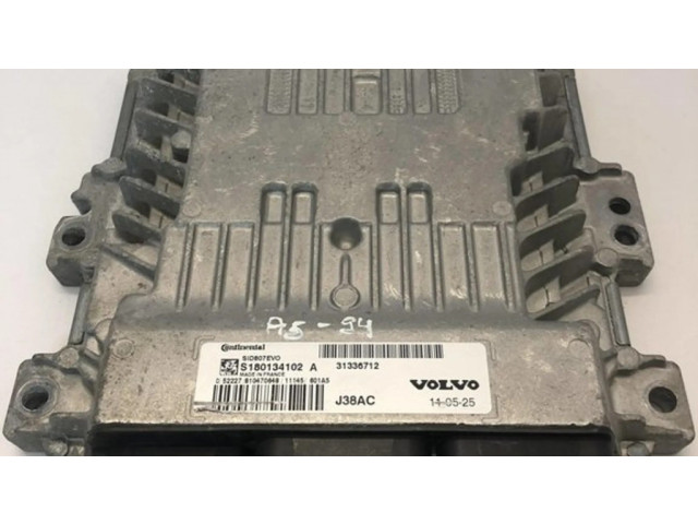 Řídící jednotka 31336712, S180134102A   Volvo V60 2012