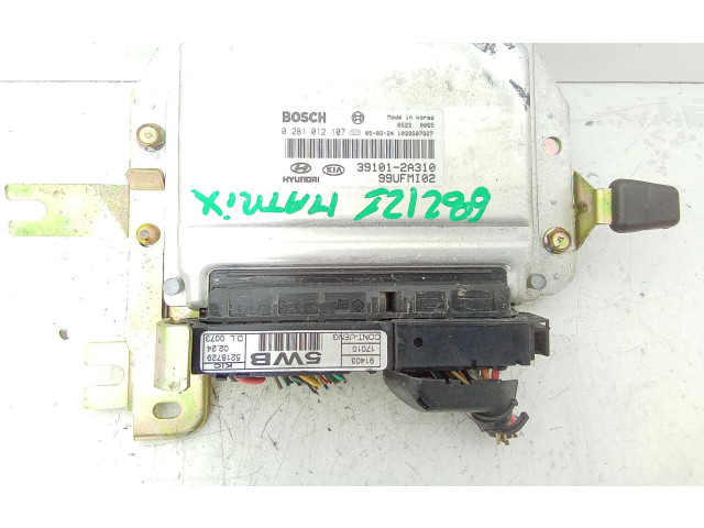 Řídící jednotka 0281012107, 0281012107   Hyundai Matrix 2005