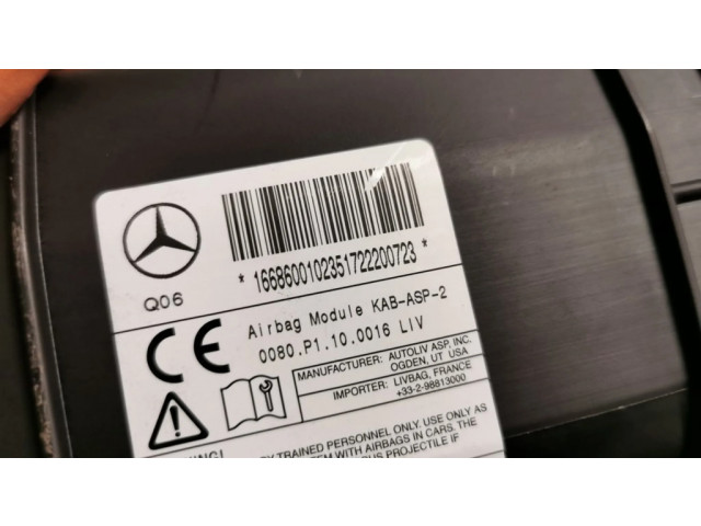 Подушка безопасности для колен 16686001023   Mercedes-Benz GLE (W166 - C292)