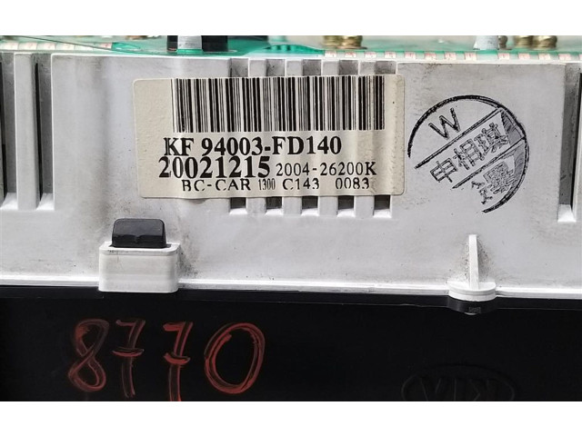 Панель приборов 94003-FD140   KIA Rio       