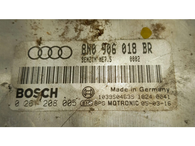 Блок управления двигателя 8M0906018BR, 1039S04635   Audi TT Mk1