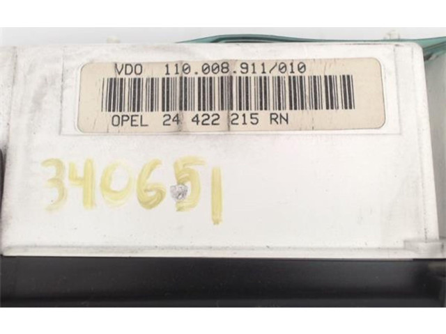 Přístrojová deska  Opel Vectra B 1997 24422215RN, VDO110008911010  